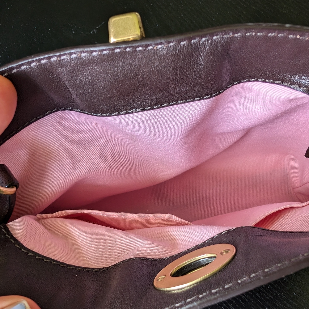 COPY - Coach Brown and Tan Signature Shoulder Bag - Picture 7 of 7